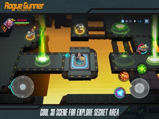 Изображение игры: Rogue Gunner:The Digital War