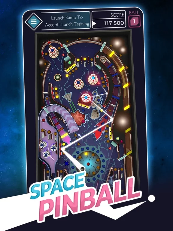 Изображение игры: Old Space Pinball