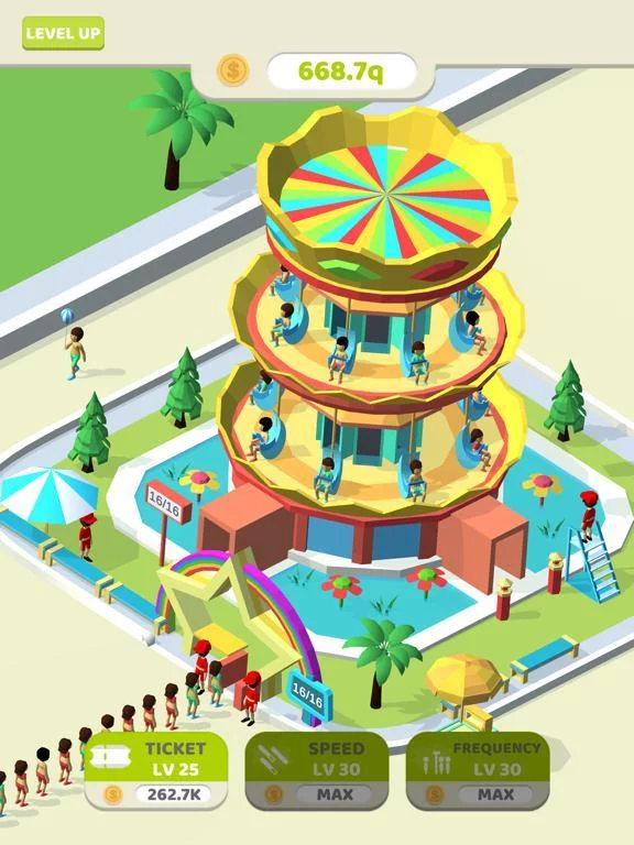 Изображение игры: Idle Amusement Park