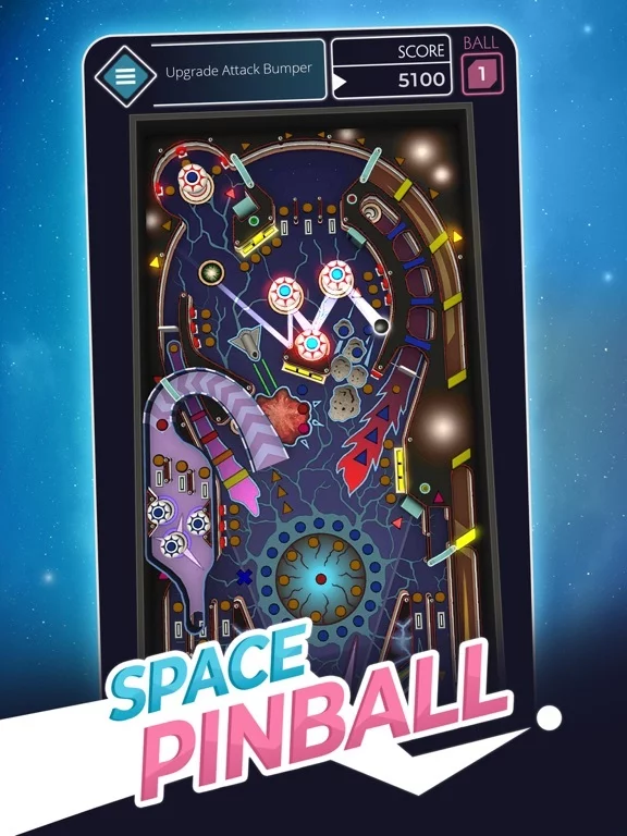 Изображение игры: Old Space Pinball