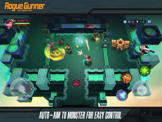 Изображение игры: Rogue Gunner:The Digital War