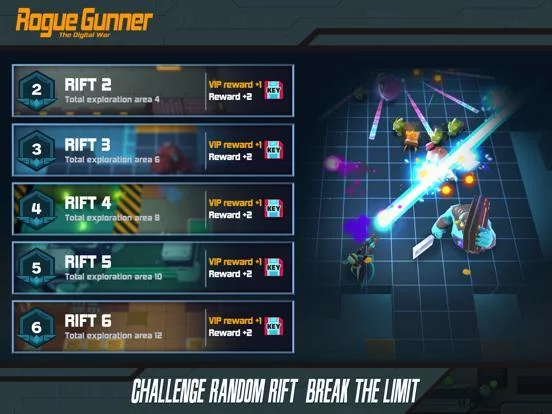 Изображение игры: Rogue Gunner:The Digital War