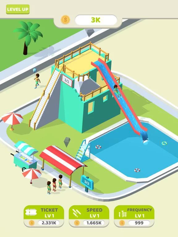 Изображение игры: Idle Amusement Park