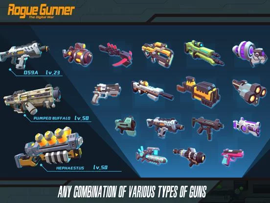 Изображение игры: Rogue Gunner:The Digital War