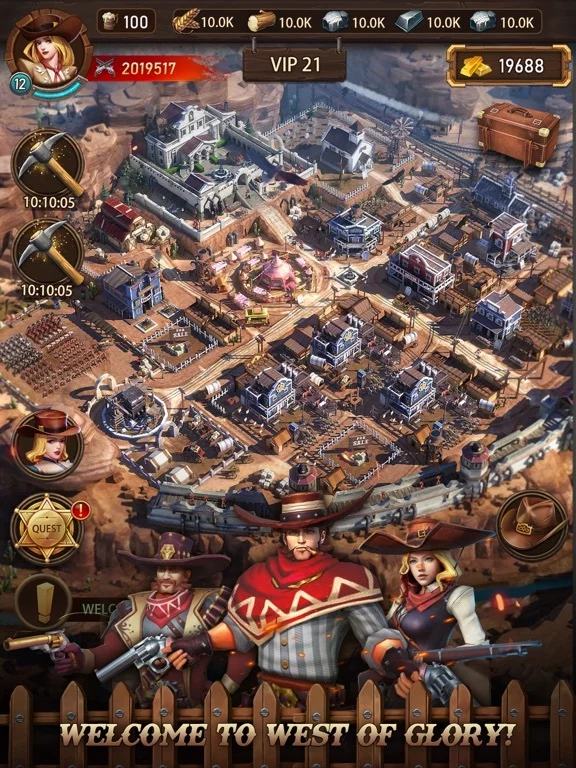 Изображение игры: West of Glory