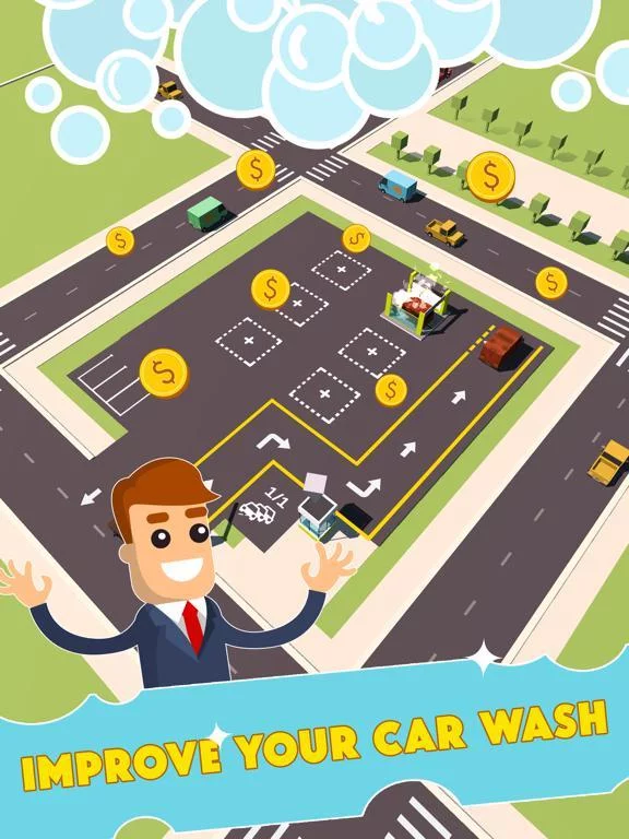 Изображение игры: Car Wash Idle