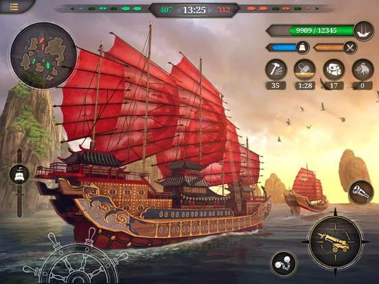 Изображение игры: King of Sails: Ship Battle