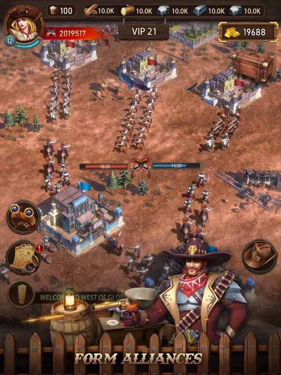 Изображение игры: West of Glory