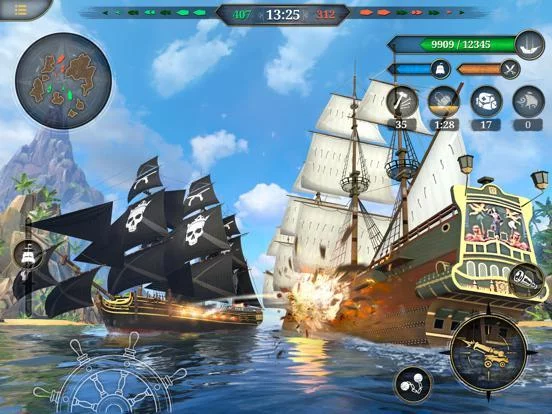 Изображение игры: King of Sails: Ship Battle