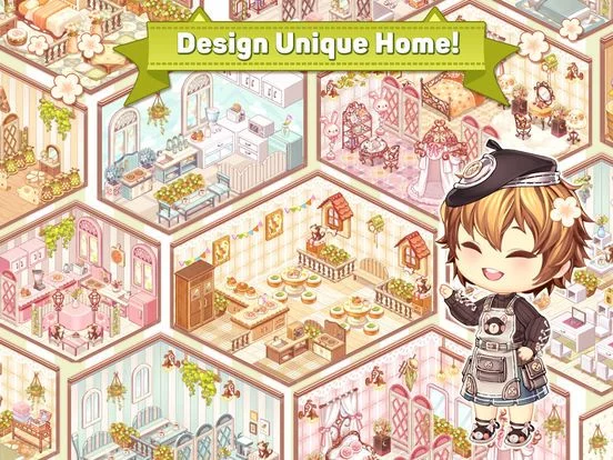 Изображение игры: Kawaii Home Design