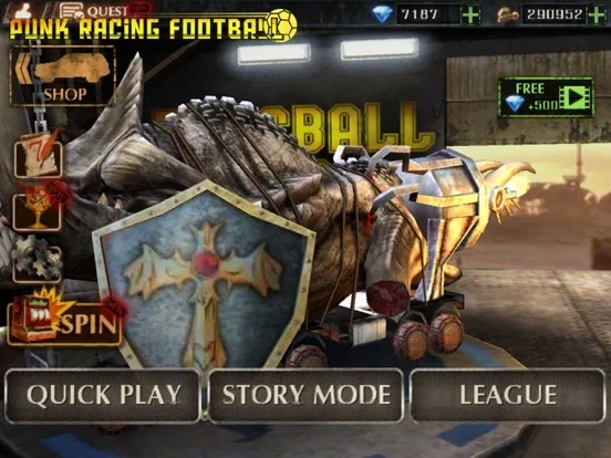 Изображение игры: Punk Racing Football