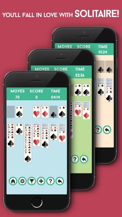Изображение игры: Solitaire Klondike Brain