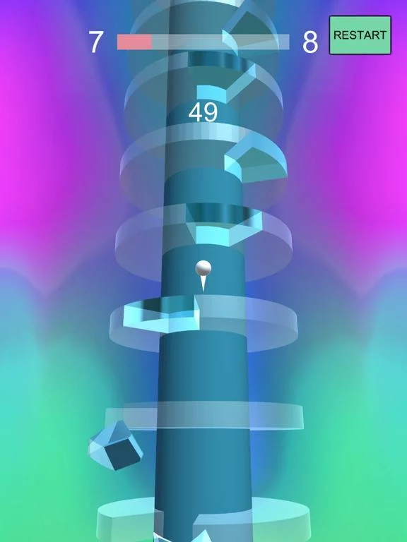 Изображение игры: Ice Tower - Jump Up