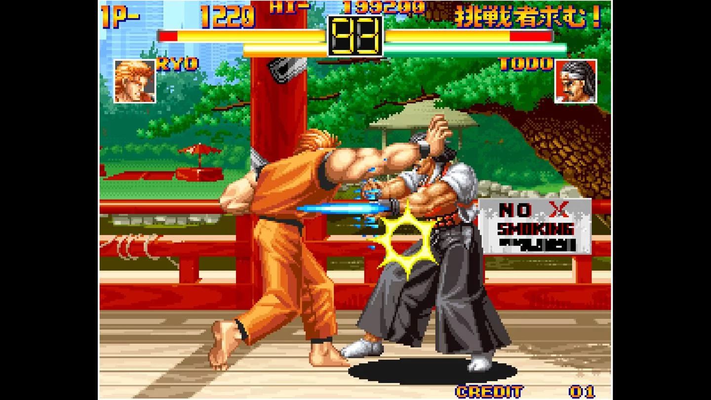 Изображение игры: ACA NEOGEO ART OF FIGHTING