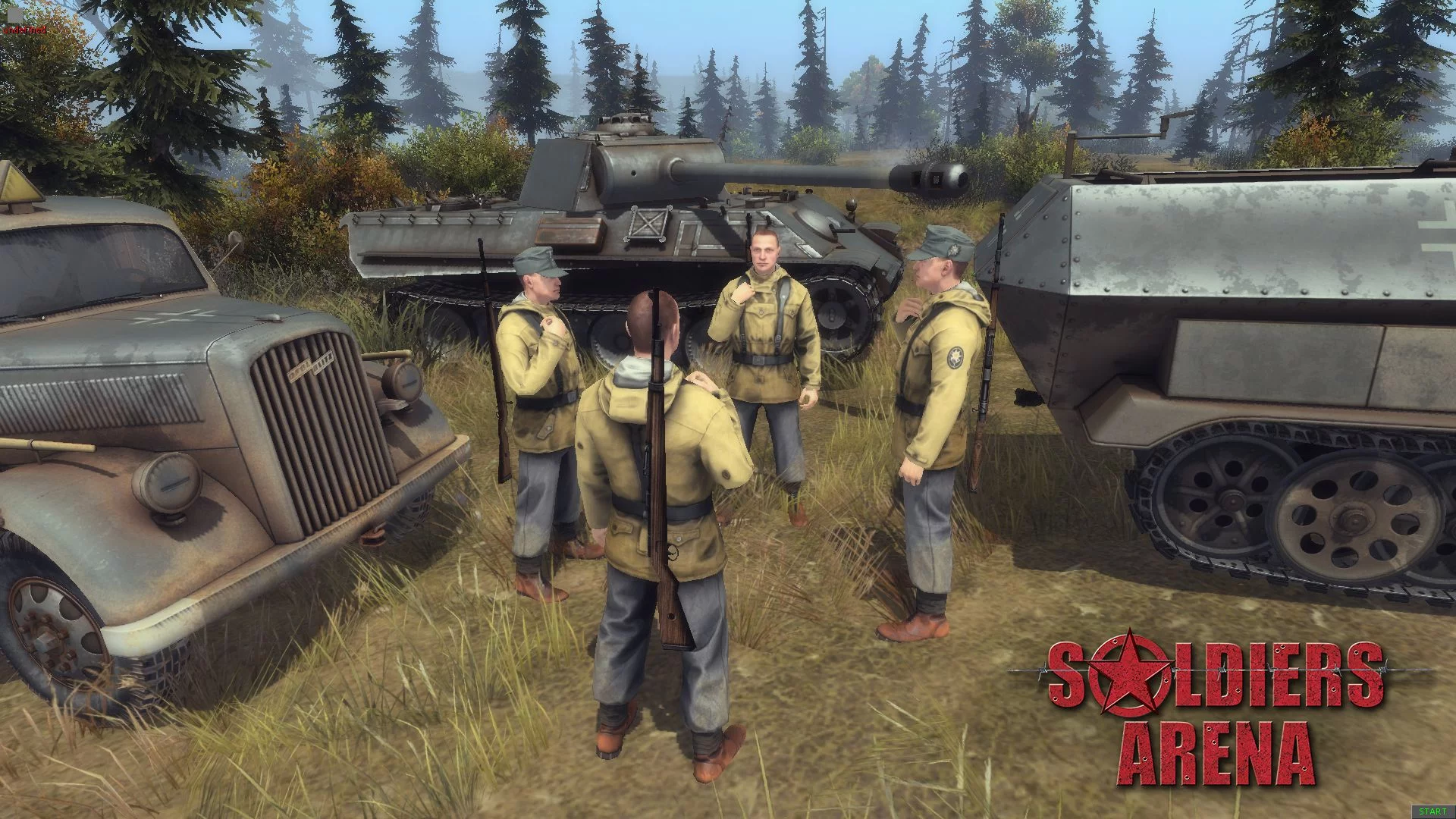 Изображение игры: Soldiers: Arena