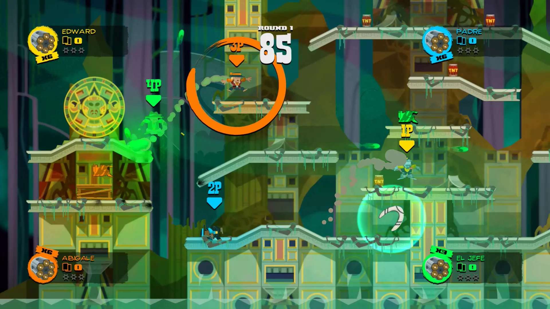 Изображение игры: Sombrero: Spaghetti Western Mayhem