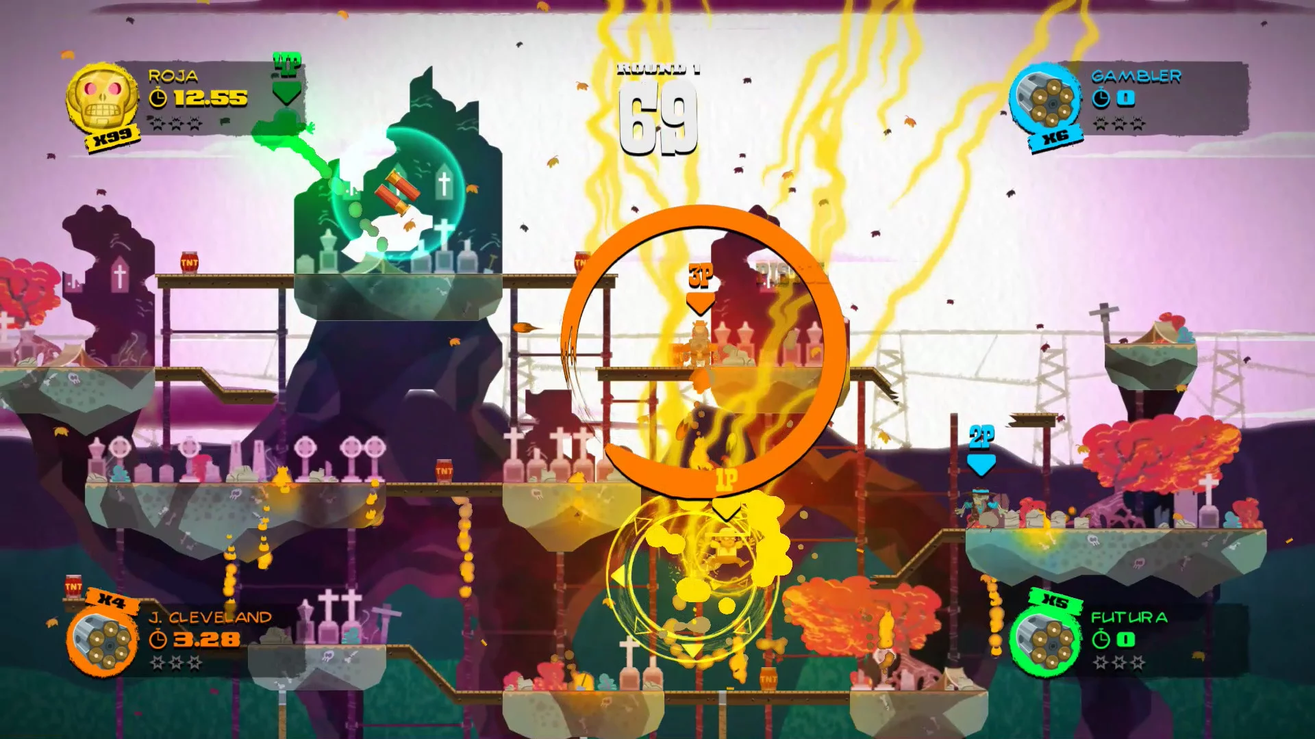 Изображение игры: Sombrero: Spaghetti Western Mayhem