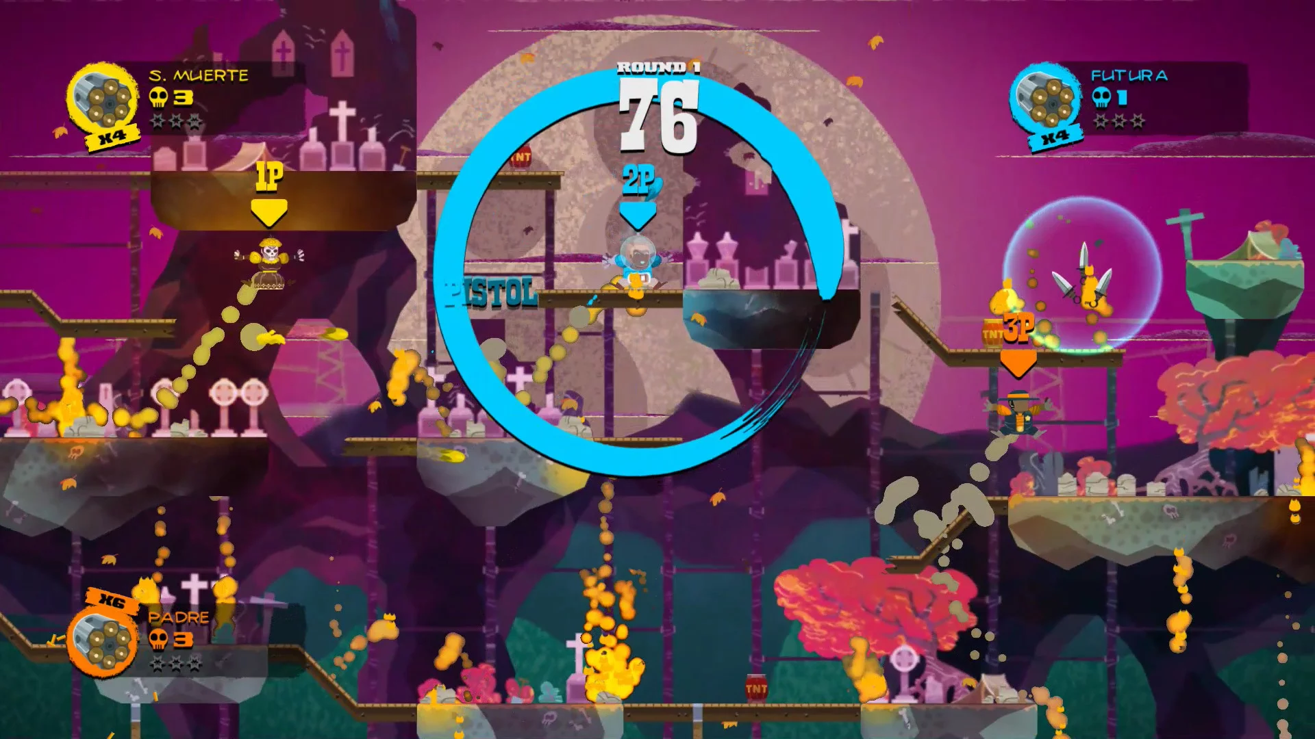 Изображение игры: Sombrero: Spaghetti Western Mayhem
