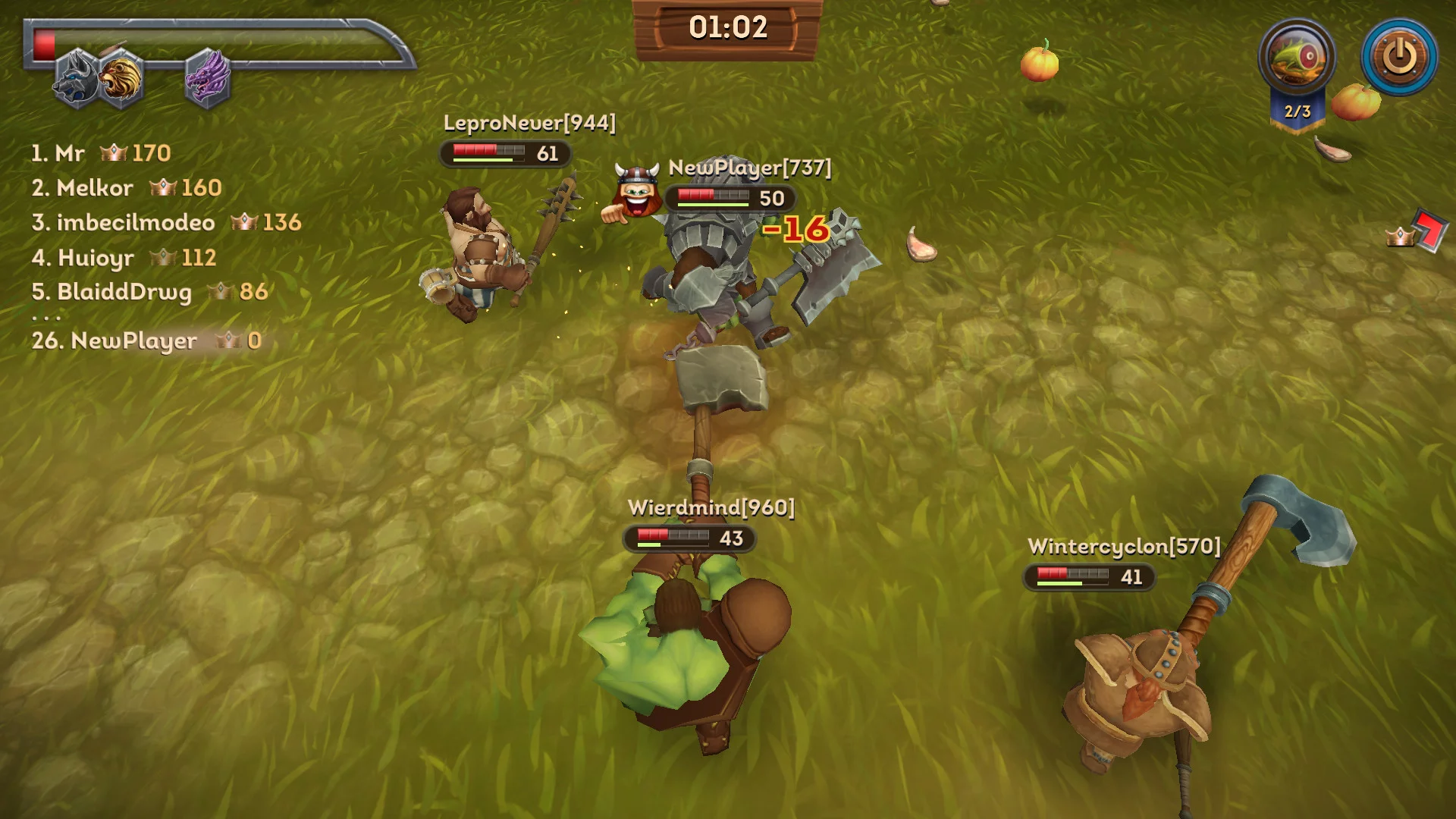 Изображение игры: Slash Arena: Online