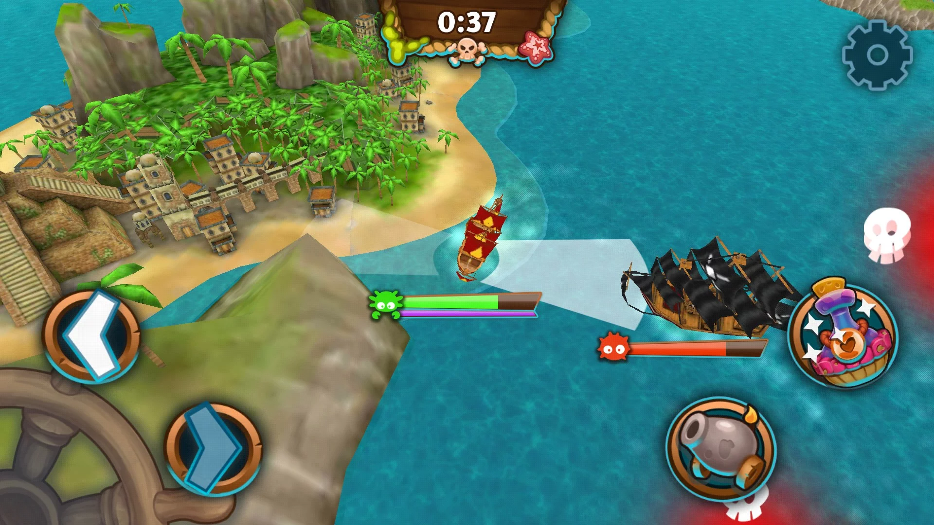 Изображение игры: League of Pirates