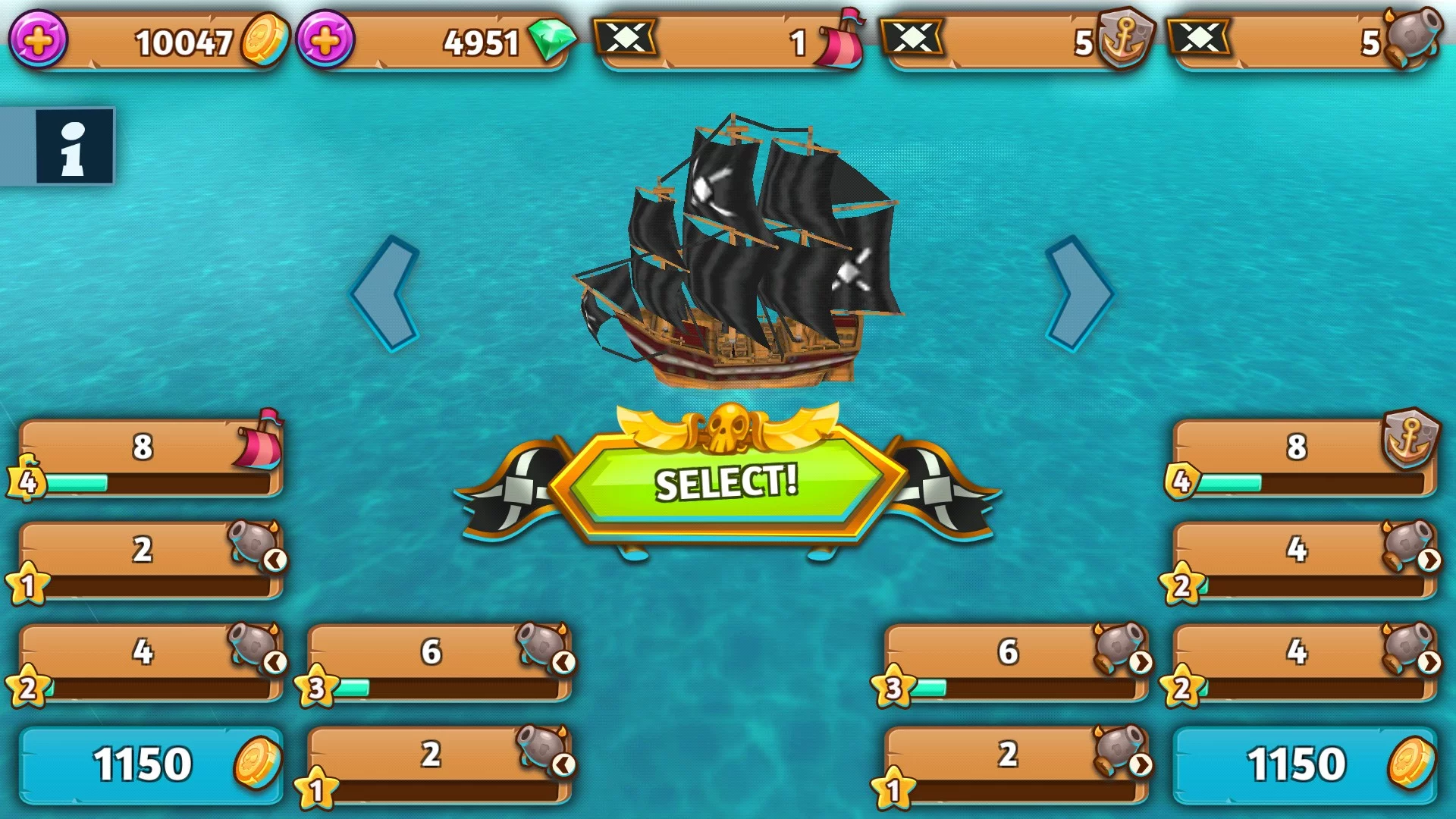 Изображение игры: League of Pirates
