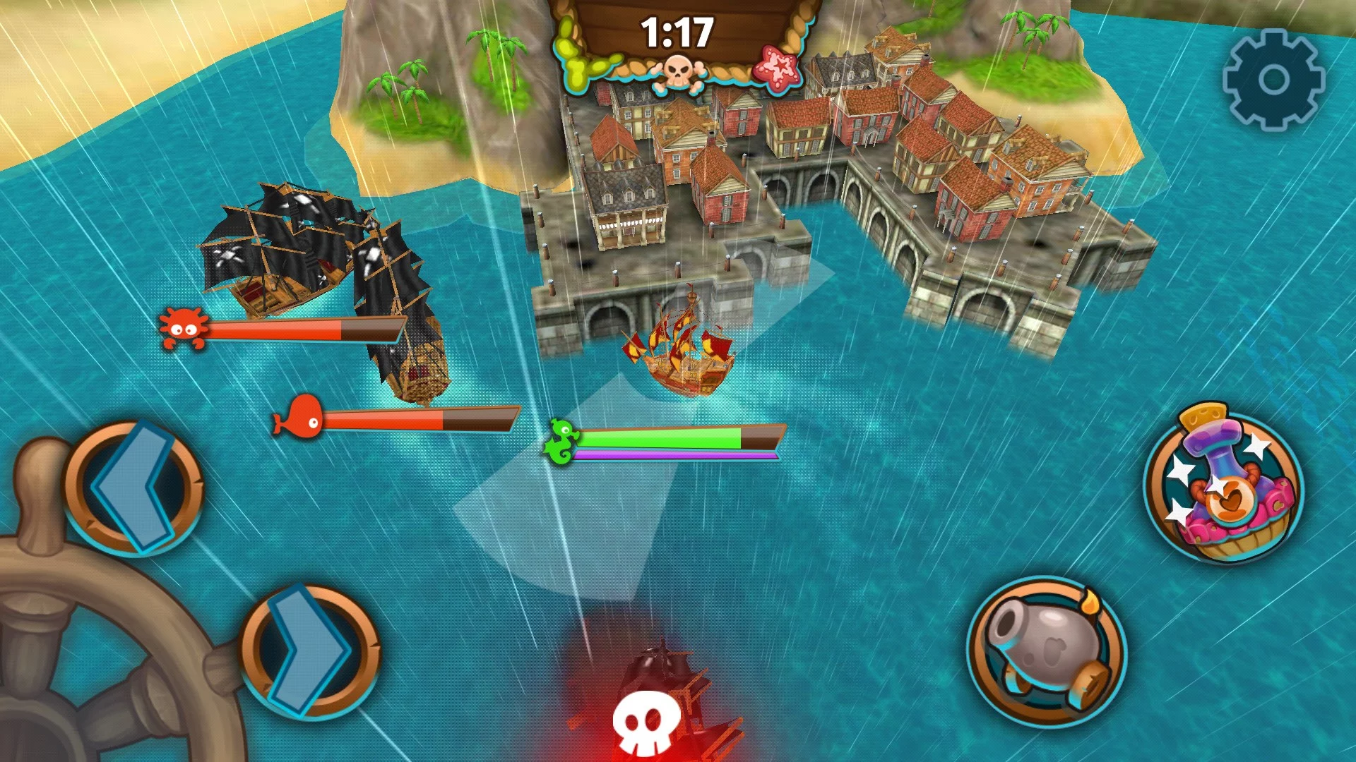 Изображение игры: League of Pirates