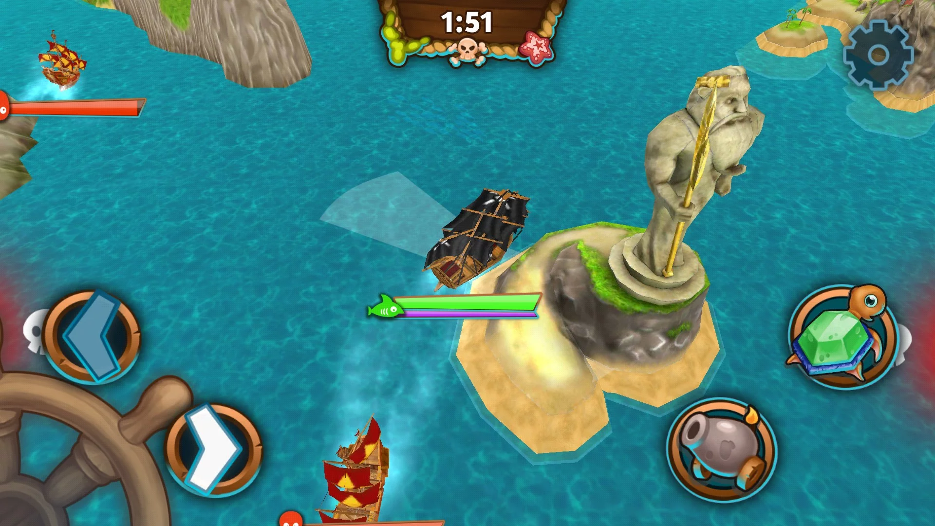 Изображение игры: League of Pirates