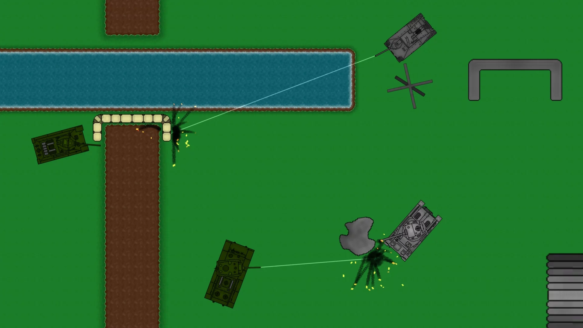 Изображение игры: Tanks2.DE
