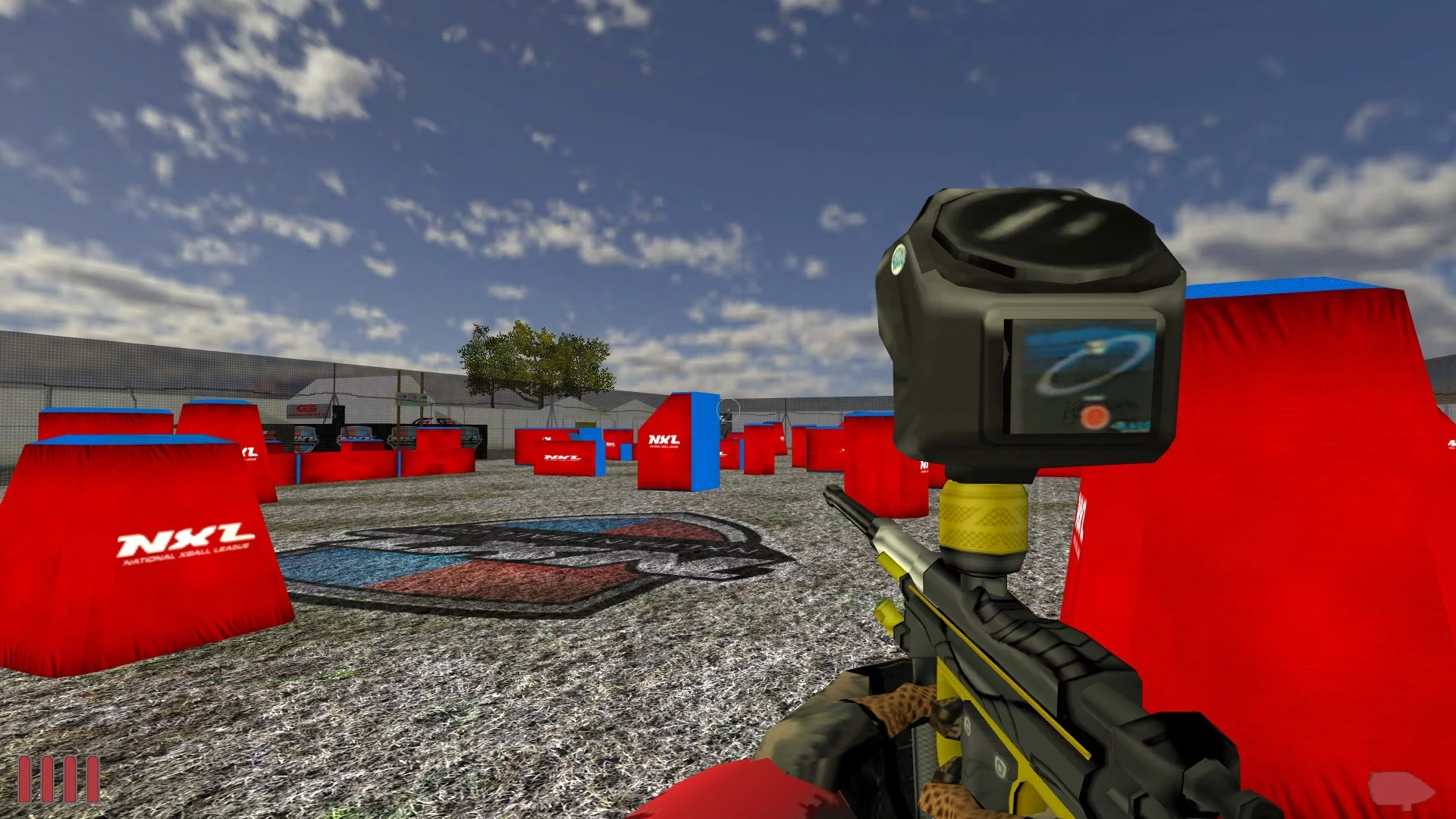 Изображение игры: Digital Paintball Redux