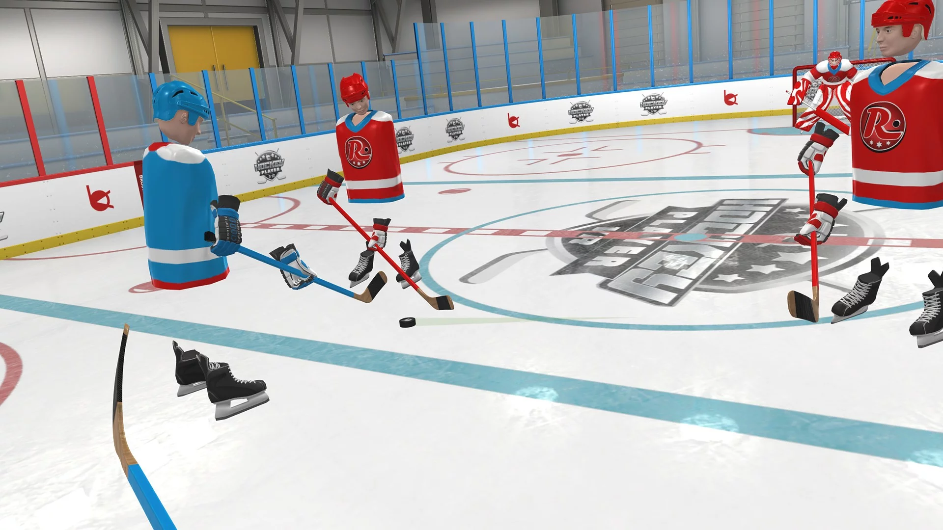 Изображение игры: Hockey Player VR