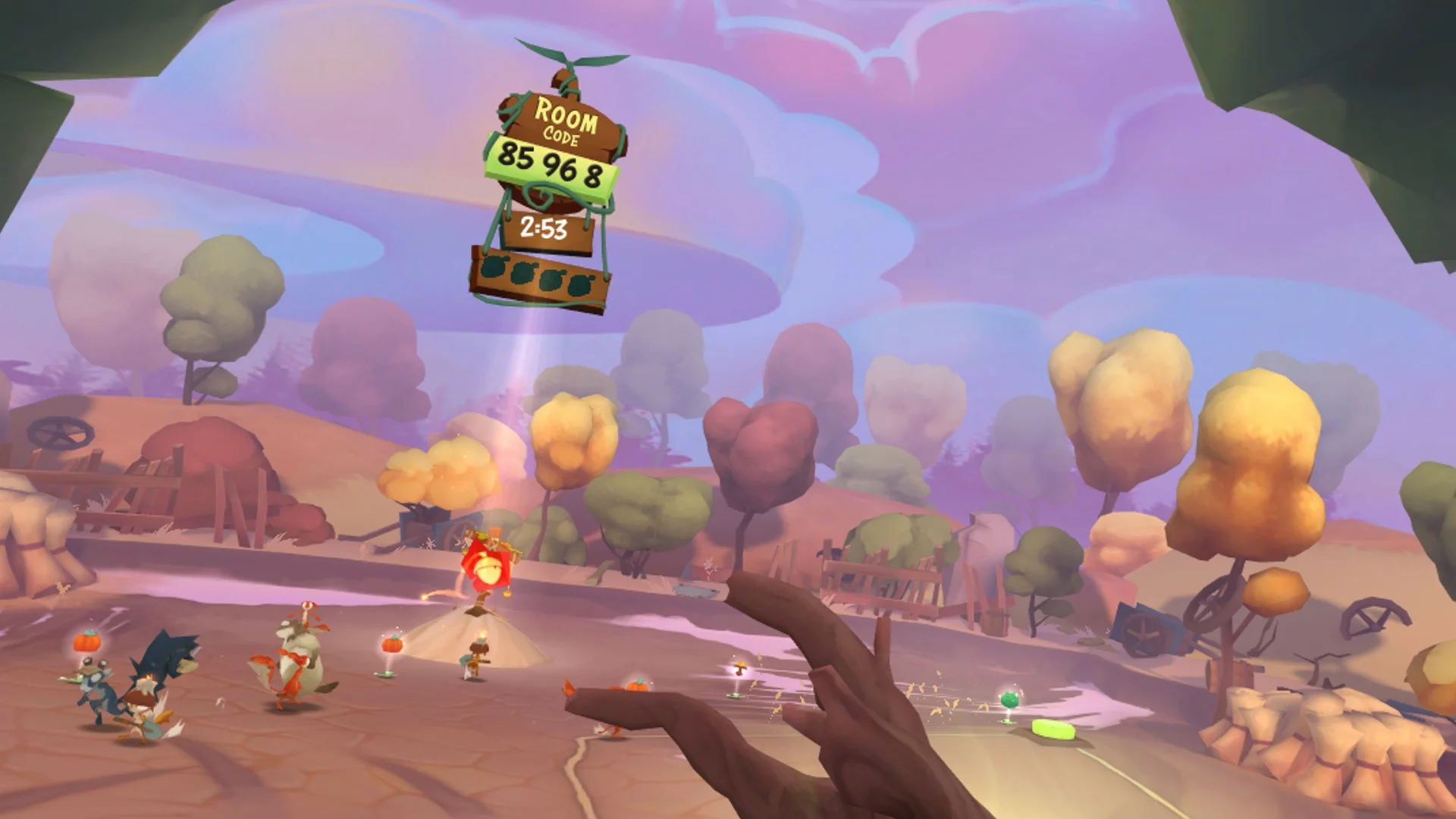 Изображение игры: Acron: Attack of the Squirrels!