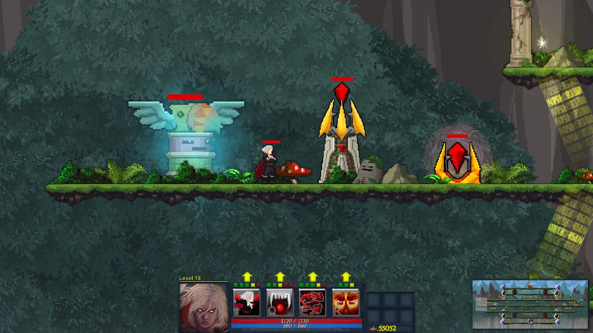 Изображение игры: GLADOM - the 2D moba in Pixel Art