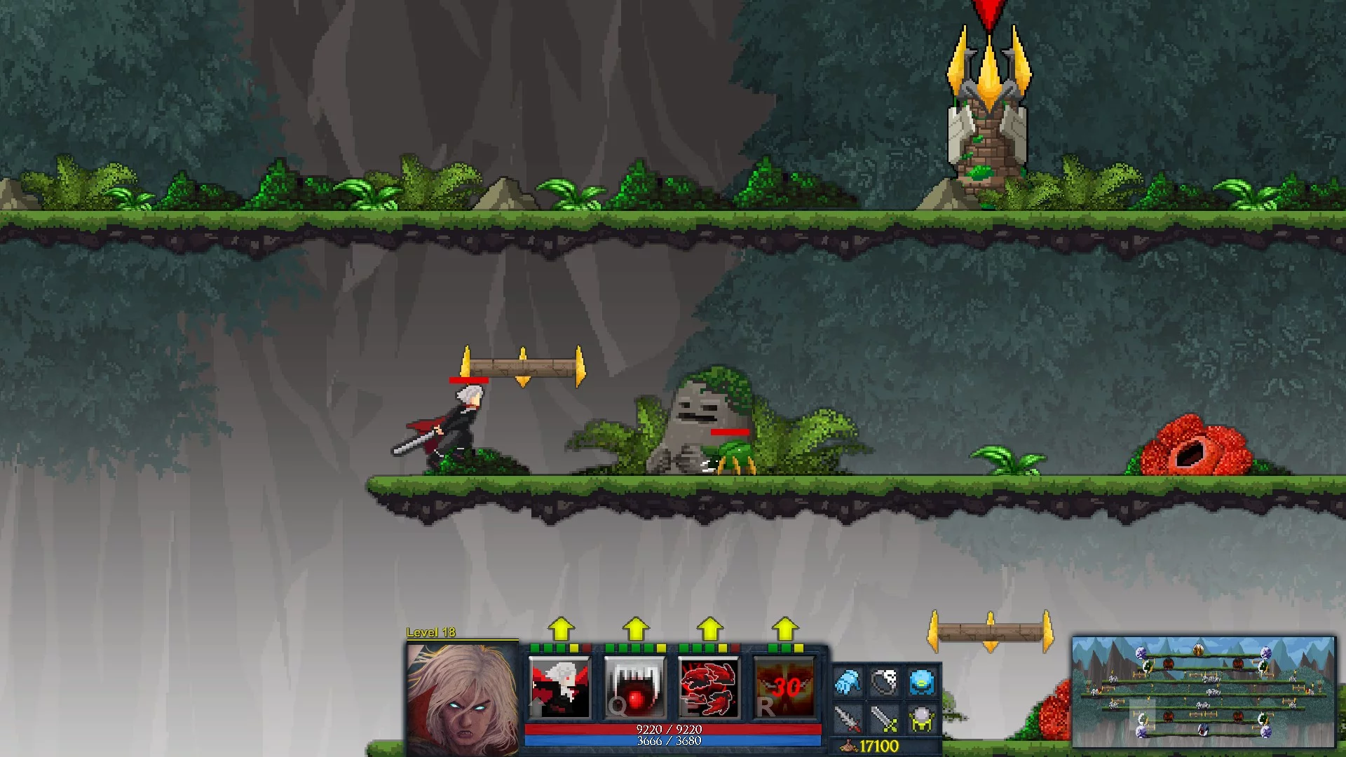 Изображение игры: GLADOM - the 2D moba in Pixel Art