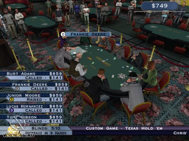 Изображение игры: World Series of Poker: Tournament of Champions