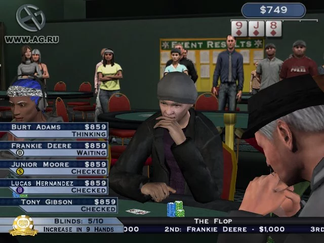 Изображение игры: World Series of Poker: Tournament of Champions