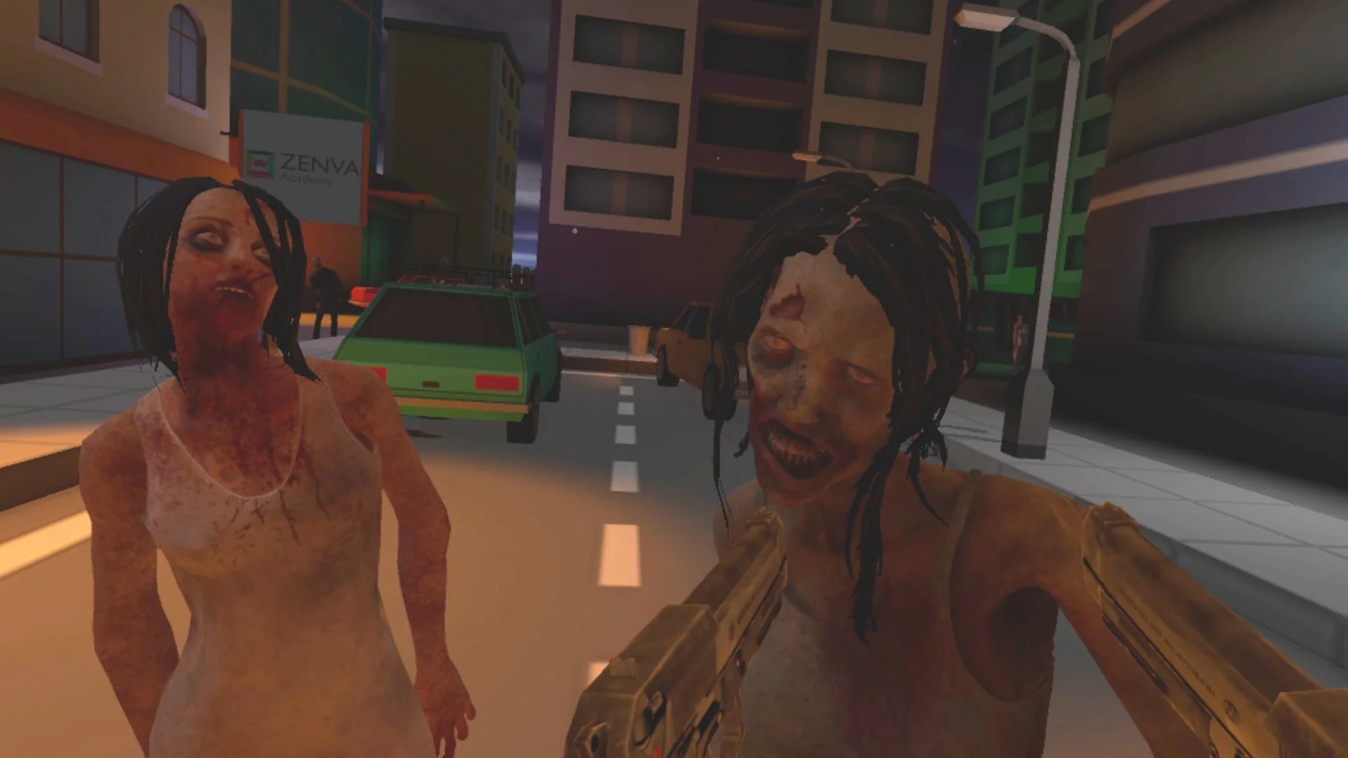 Изображение игры: Let's Kill Zombies VR