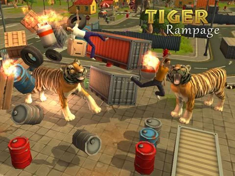 Изображение игры: Tiger Rampage