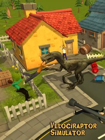 Изображение игры: Raptor Simulator: Dinosaur Extreme