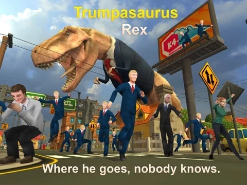 Изображение игры: Trumpasaurus Rex