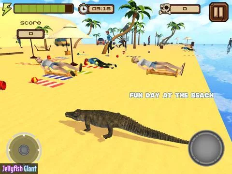 Изображение игры: Crocodile Simulator
