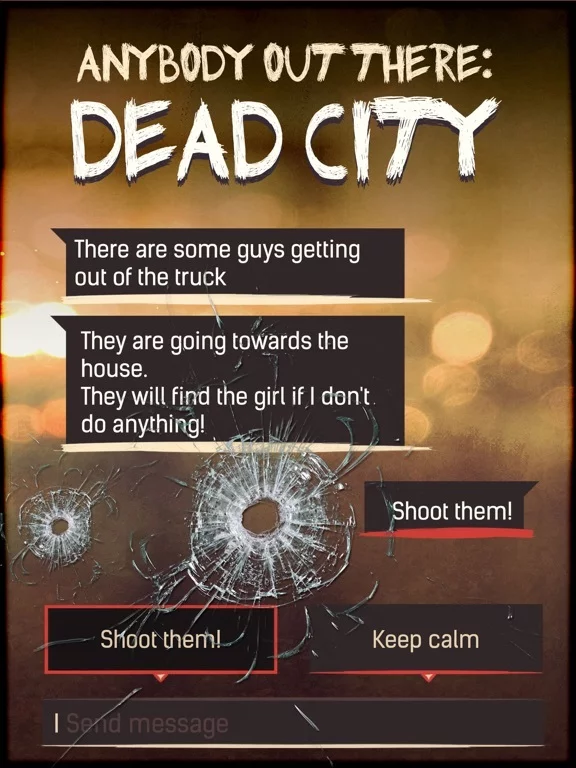 Изображение игры: DEAD CITY - Text Adventure