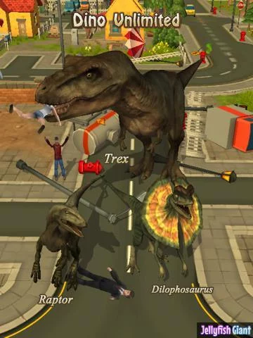 Изображение игры: Dinosaur Simulator Unlimited