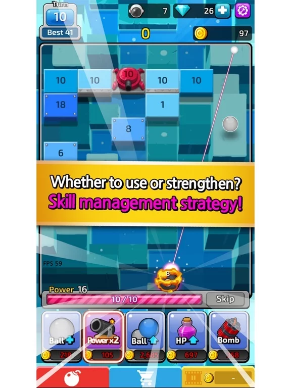 Изображение игры: Space Gunner: Brick Breaker