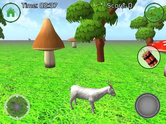 Изображение игры: Goat Gone Wild Simulator