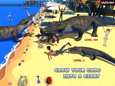 Изображение игры: Crocodile Simulator