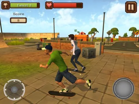 Изображение игры: Skater 3D Rampage Simulator
