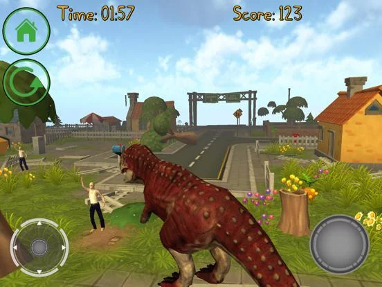 Изображение игры: Dinosaur Simulator 3D