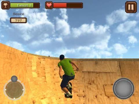 Изображение игры: Skater 3D Rampage Simulator