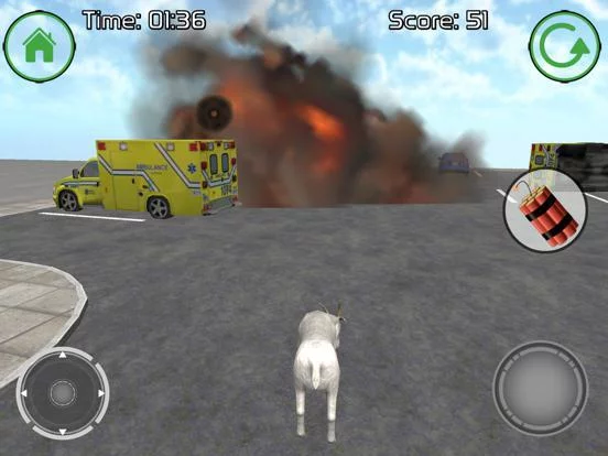 Изображение игры: Goat Gone Wild Simulator