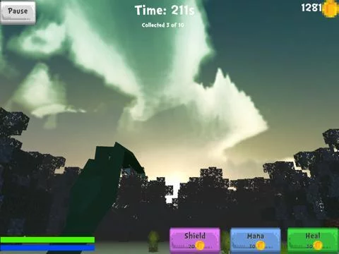 Изображение игры: Block Dino World - Rail Shooter Raptor Hunter Mini Game Edition